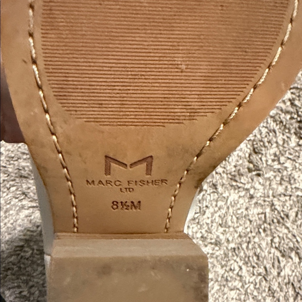 Marc fisher Women's White Ankle Boots - Picture 7 of 8